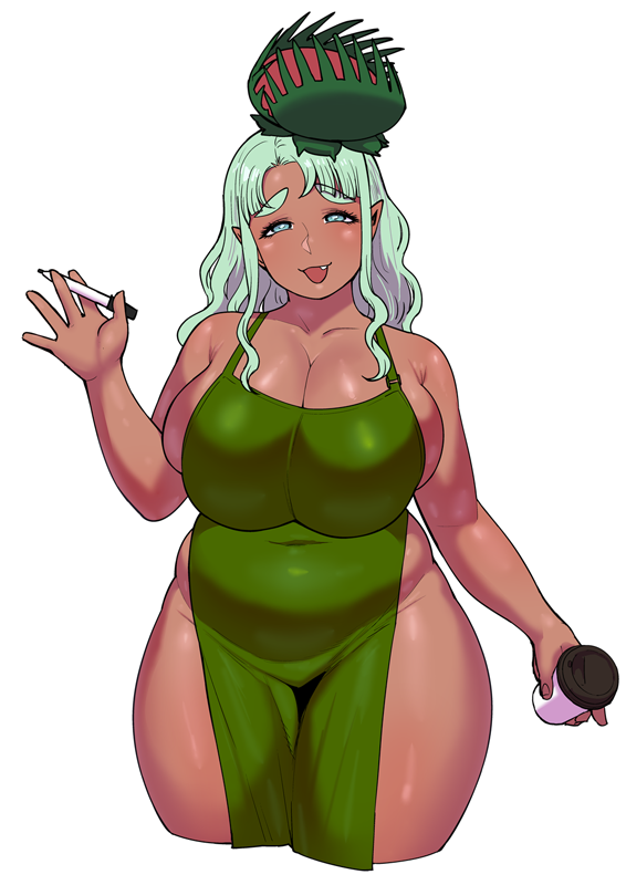 Elf-San Wa Yaserarenai. Rule 34 Image