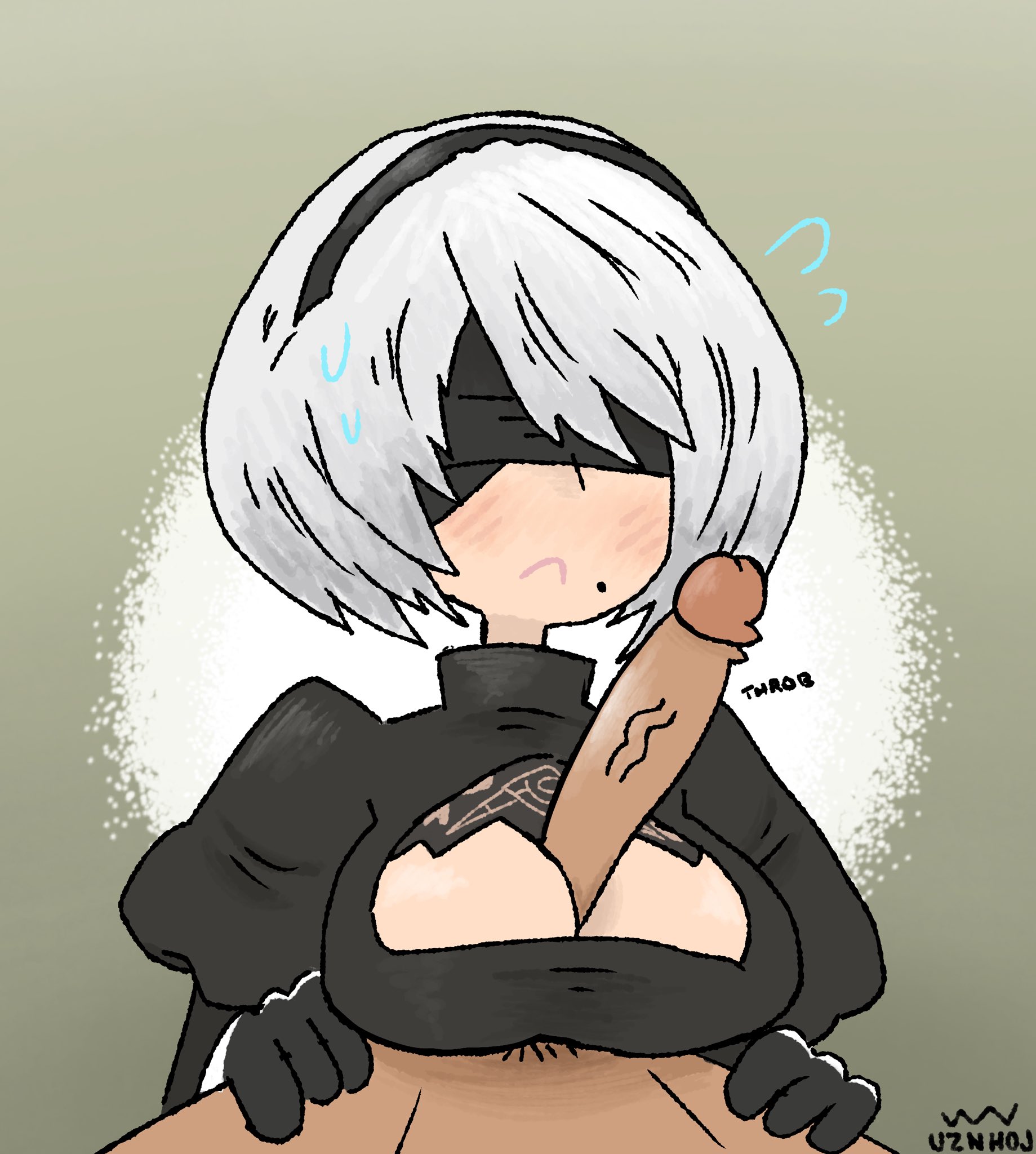 Yorha 2b (Nier: Automata) Rule 34 Image