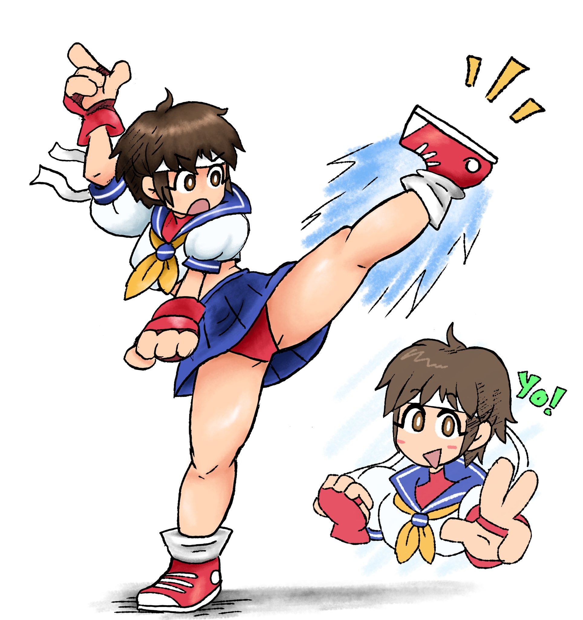Sakura Kasugano (Capcom) Rule 34 Image