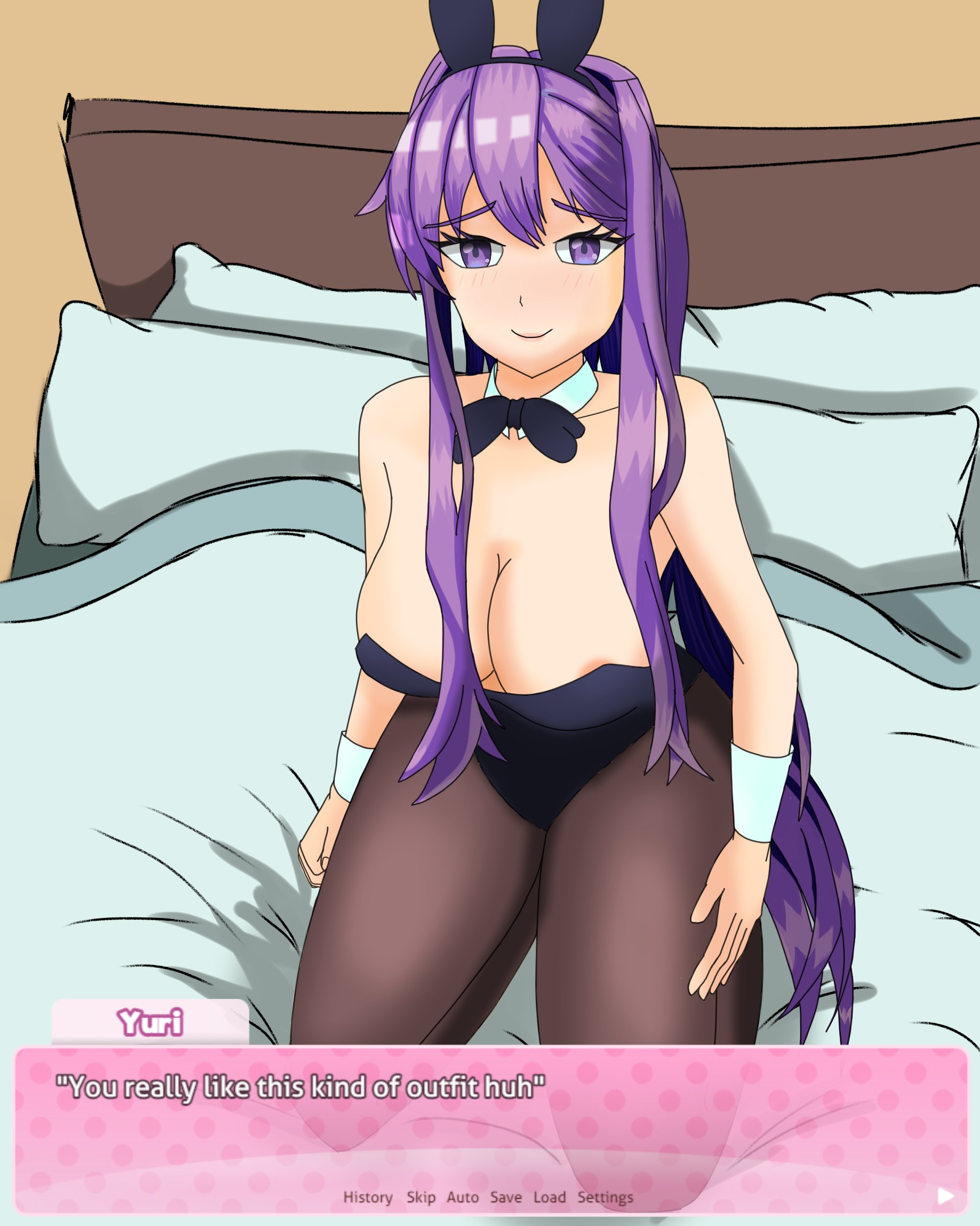 Yuri (Doki Doki Literature Club) Rule 34 Image