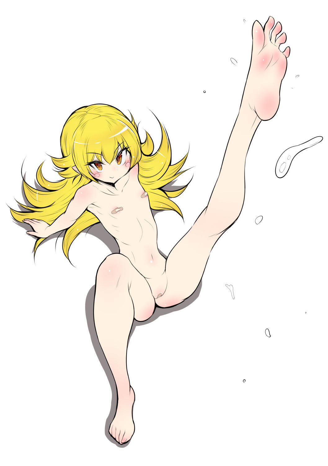 Oshino Shinobu (Kizumonogatari) Rule 34 Image