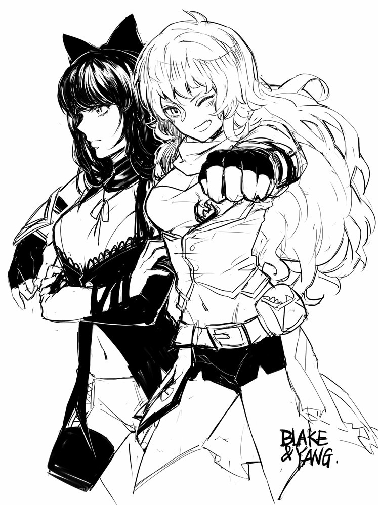 Blake Belladonna (Rwby) Rule 34 Image