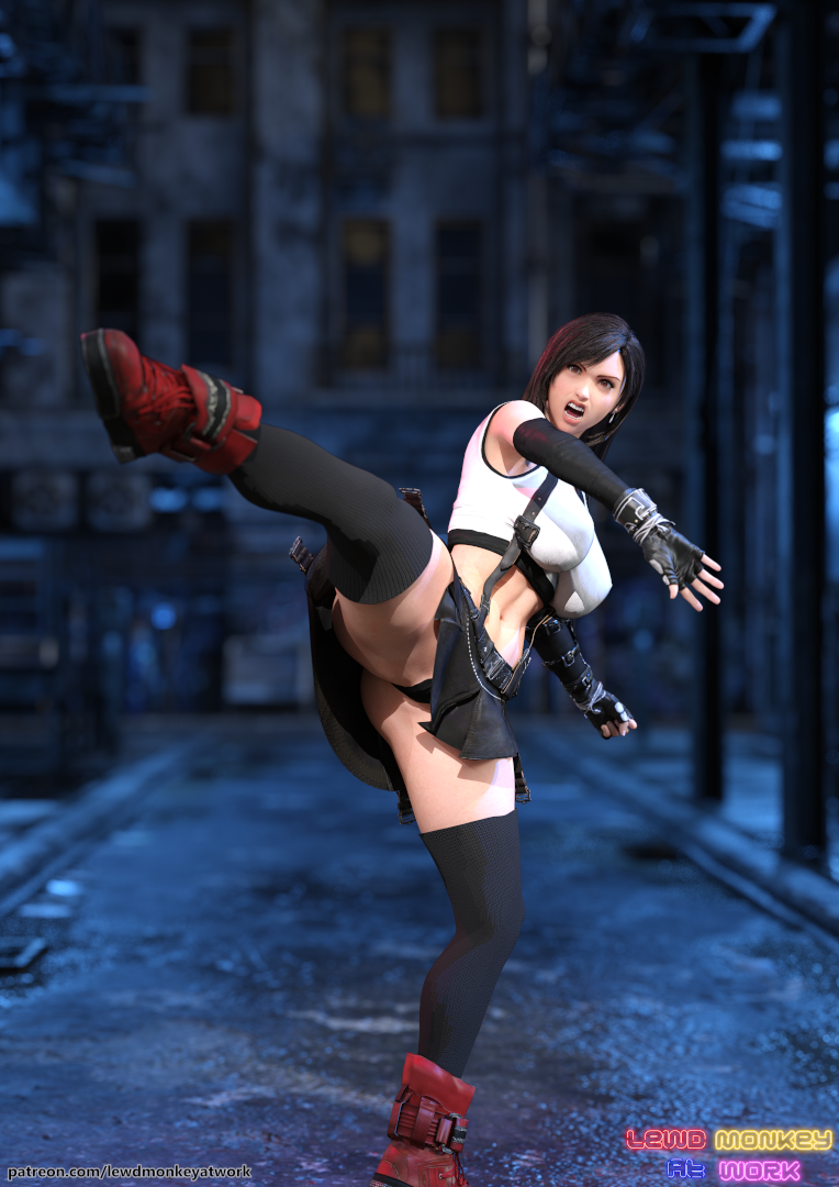 Tifa Lockhart (Final Fantasy) Rule 34 Image