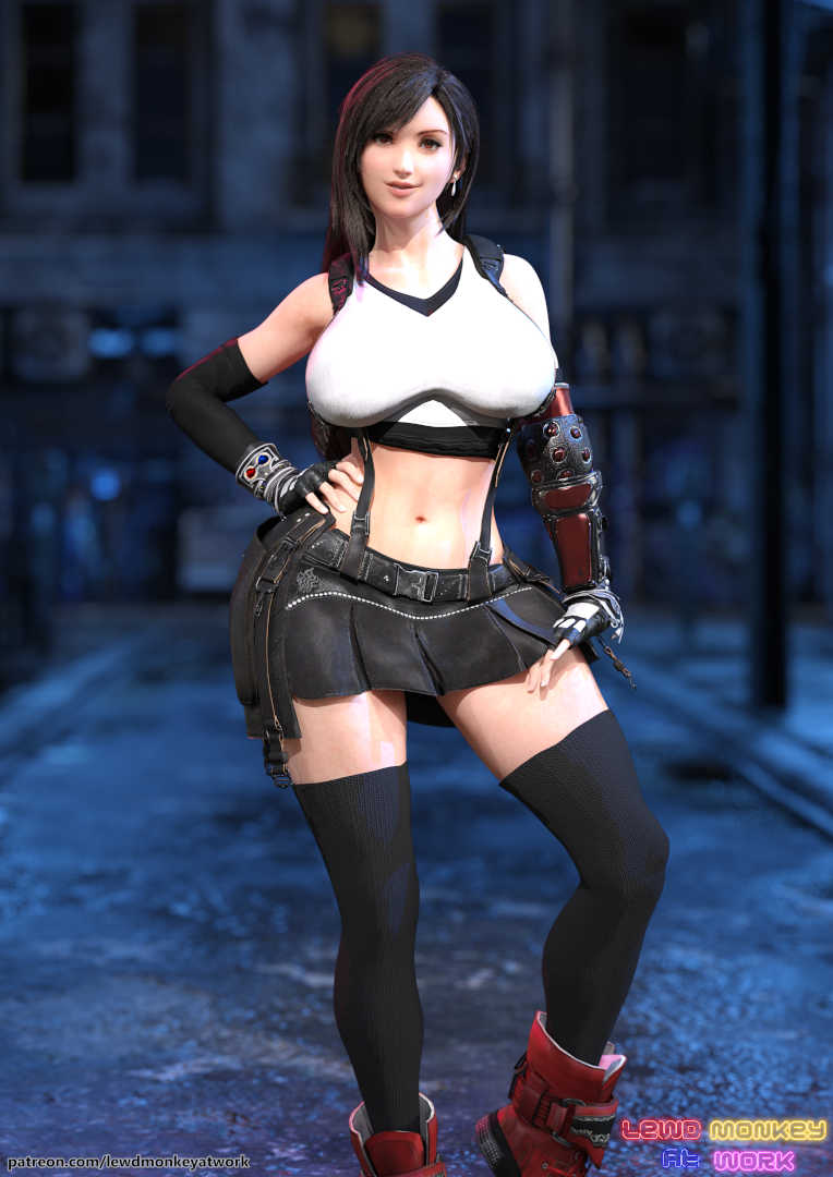 Tifa Lockhart (Final Fantasy) Rule 34 Image
