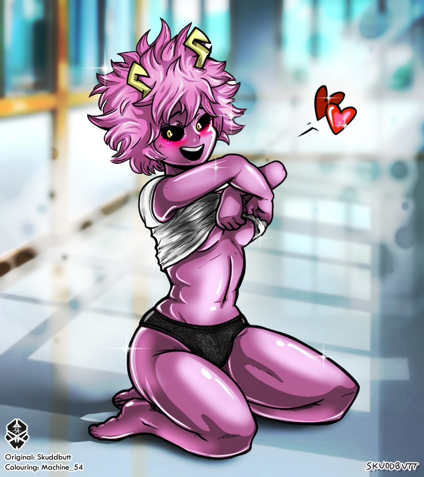 Mina Ashido (My Hero Academia) Rule 34 Image