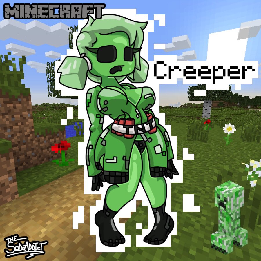 Creeper (Minecraft) Rule 34 Image