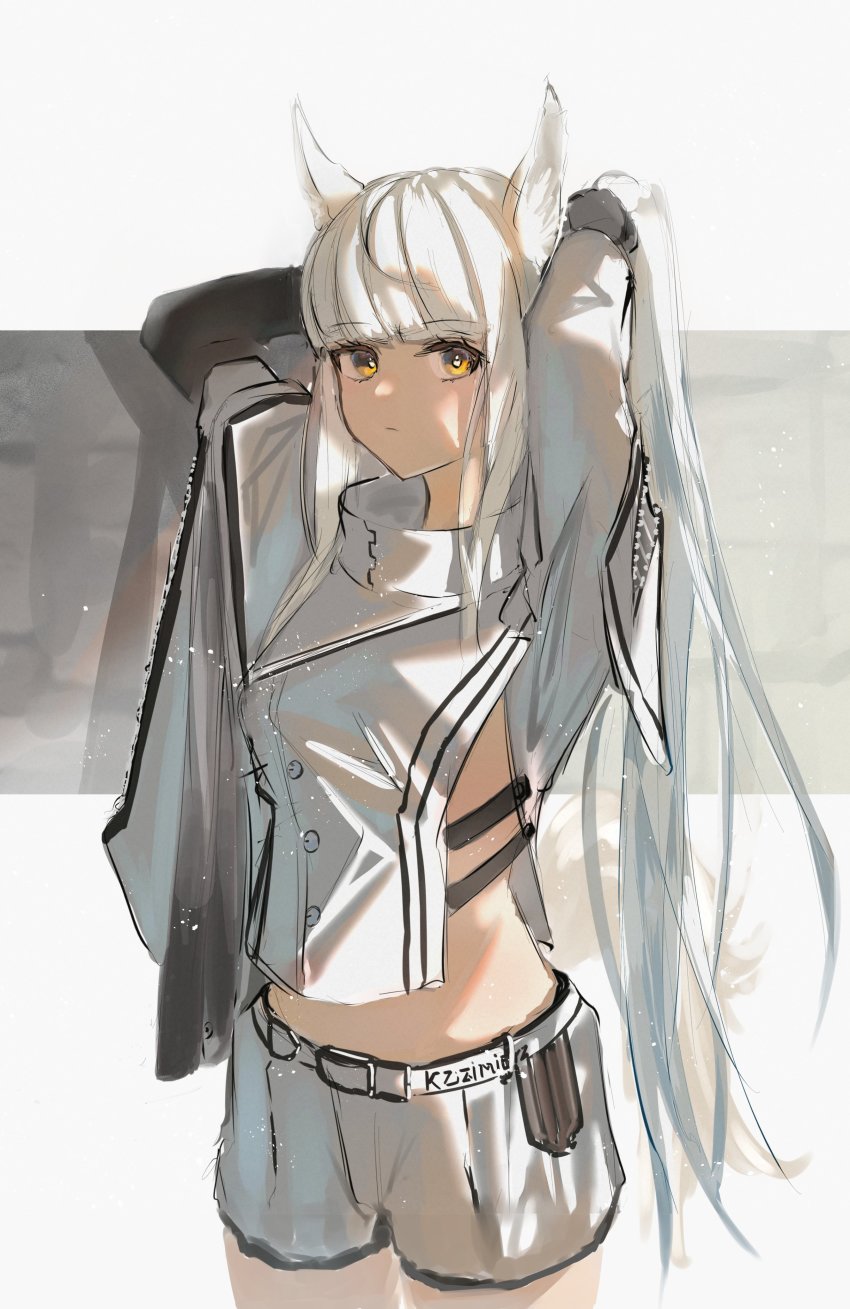 Platinum (Arknights) Rule 34 Image