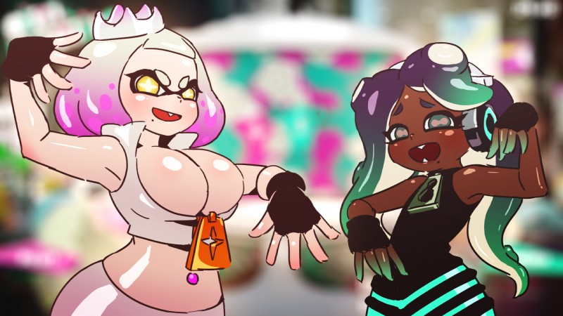 Inkling (Splatoon) Rule 34 Image