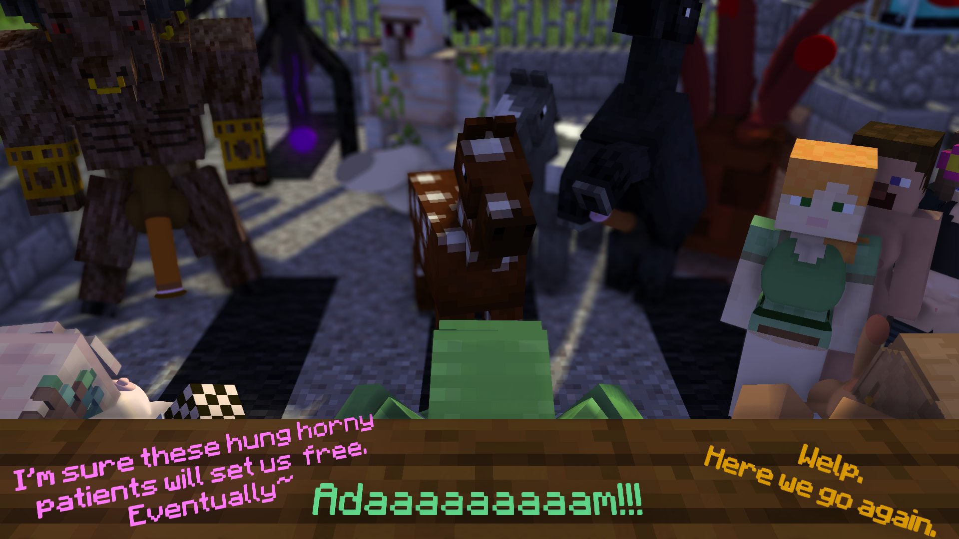 Alex (Minecraft) Rule 34 Image