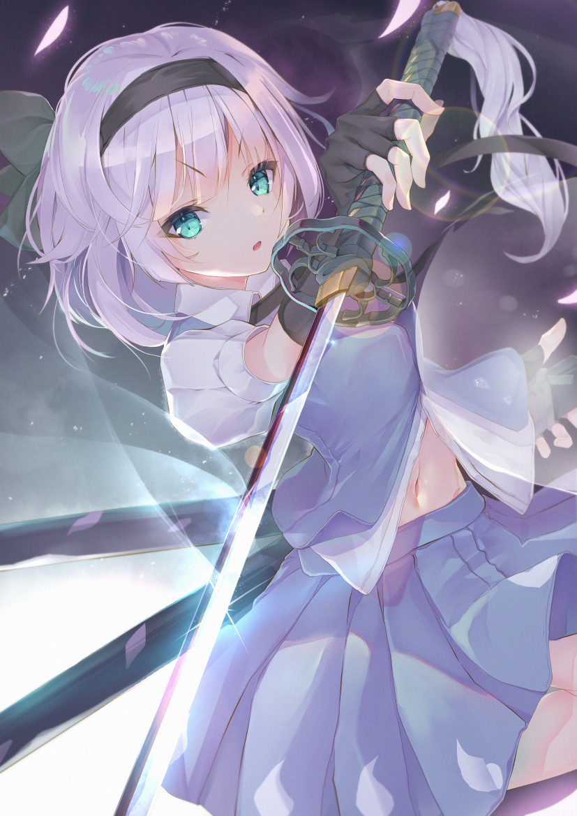 Konpaku Youmu (Touhou) Rule 34 Image