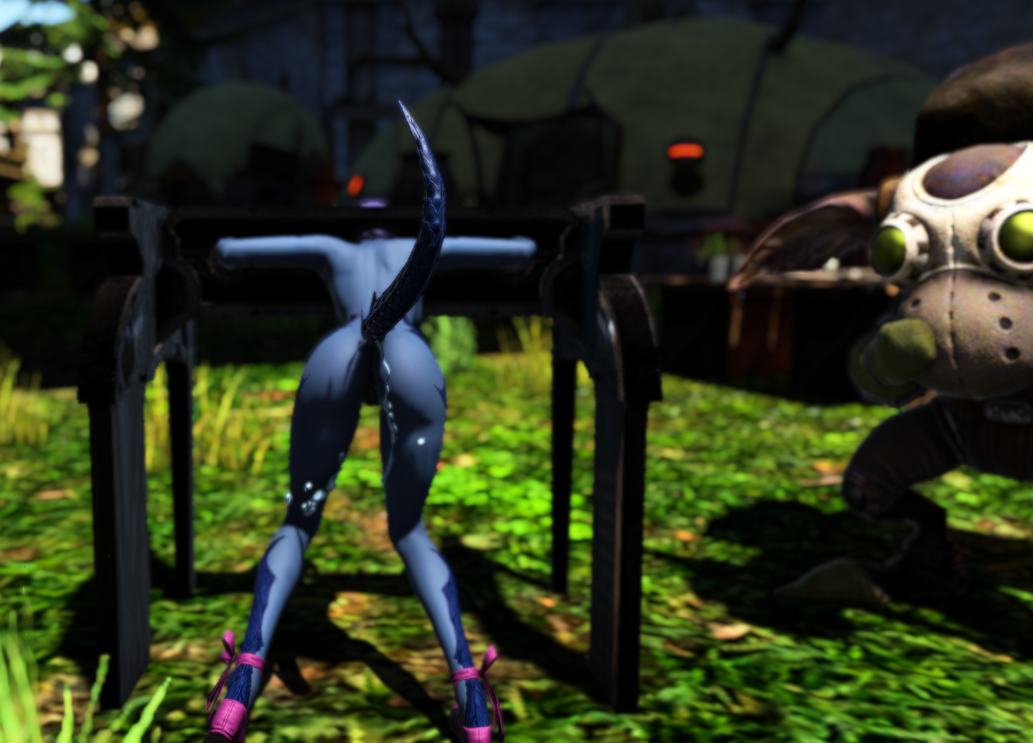 Au Ra (Final Fantasy) Rule 34 Image