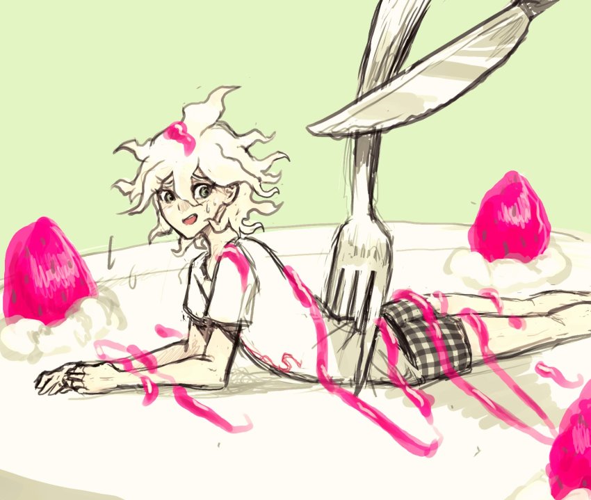 Komaeda Nagito (Danganronpa (Series)) Rule 34 Image