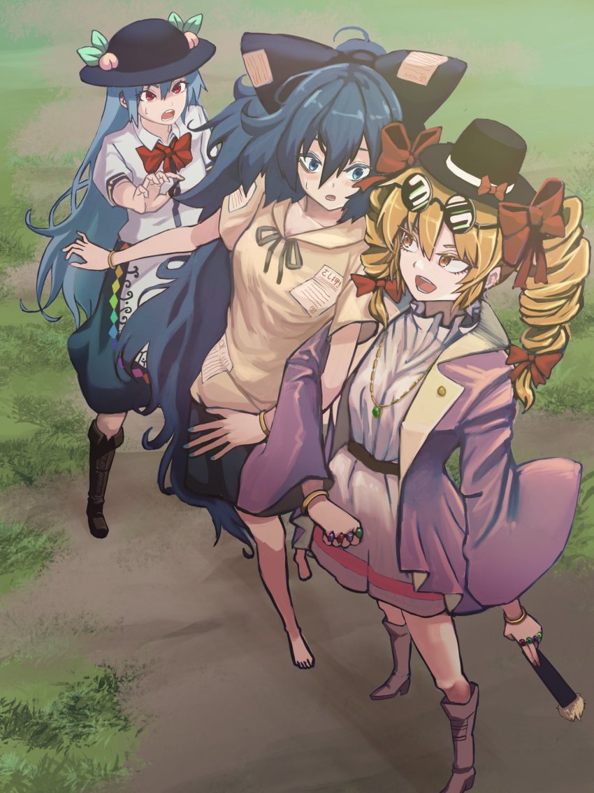 Hinanawi Tenshi (Touhou) Rule 34 Image