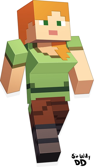 Alex (Minecraft) Rule 34 Image