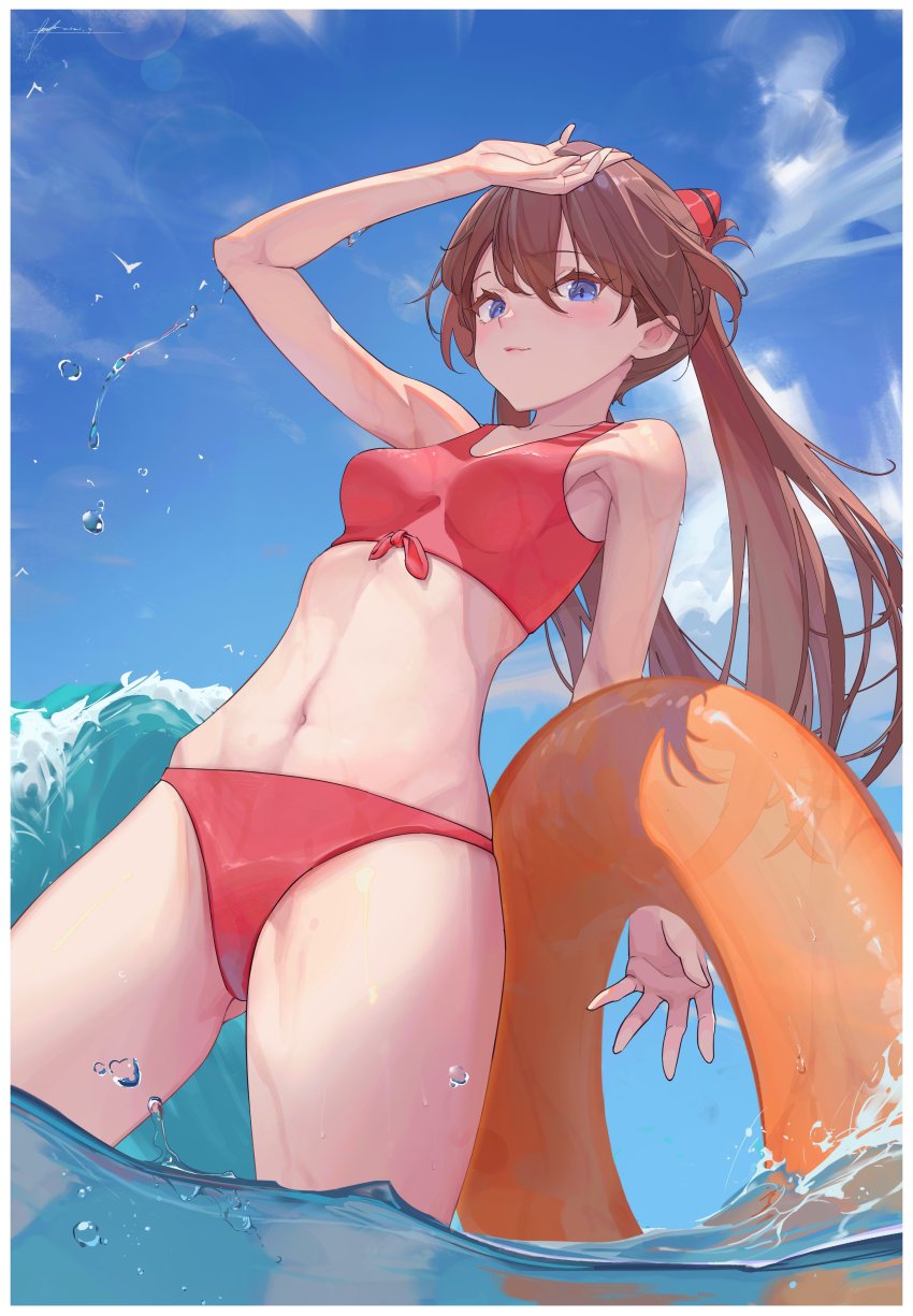 Souryuu Asuka Langley (Neon Genesis Evangelion) Rule 34 Image