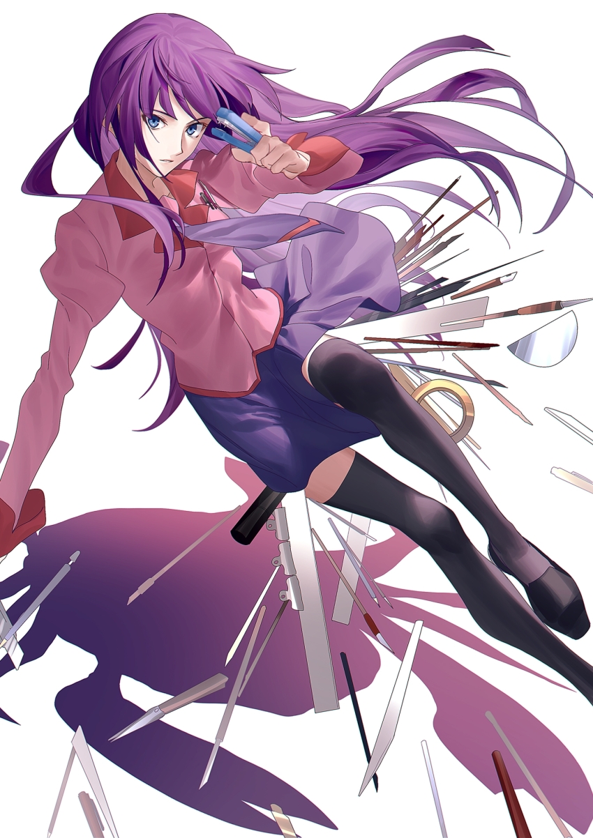 Senjougahara Hitagi (Bakemonogatari) Rule 34 Image