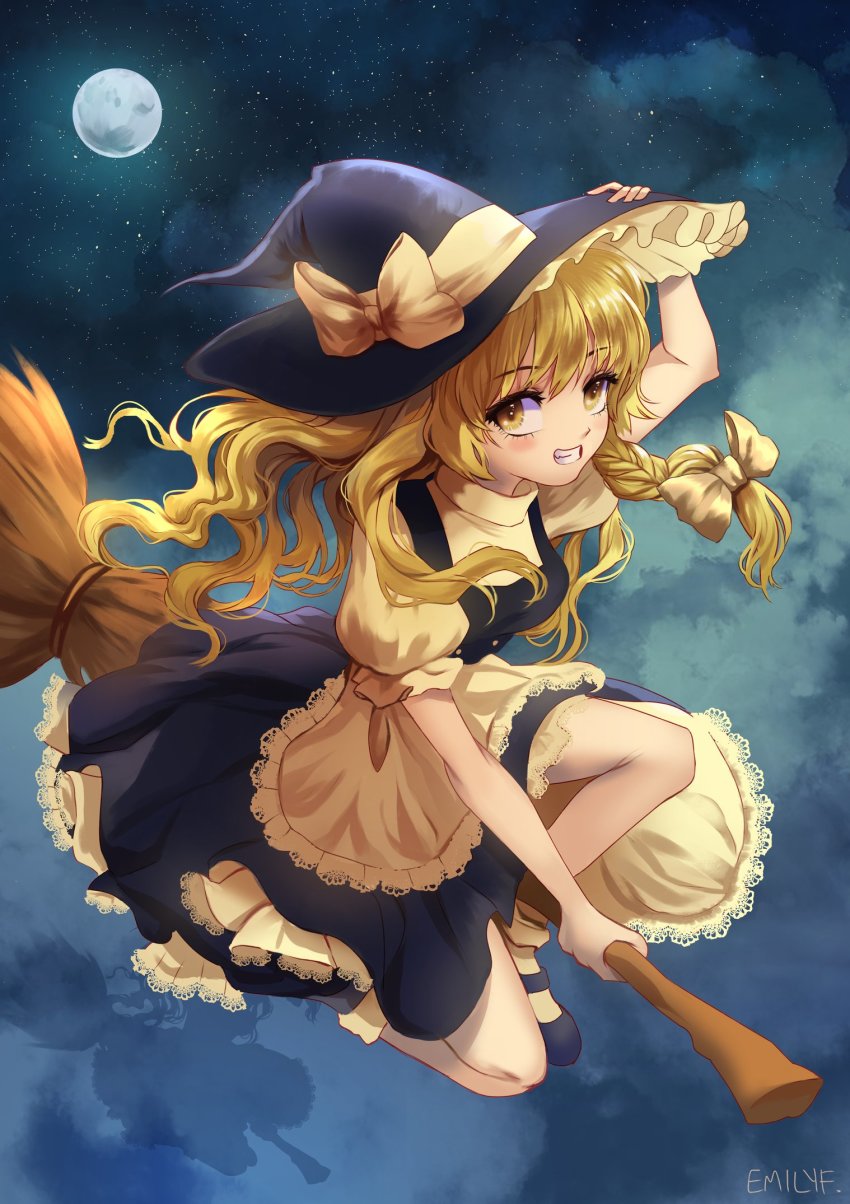 Kirisame Marisa (Touhou) Rule 34 Image