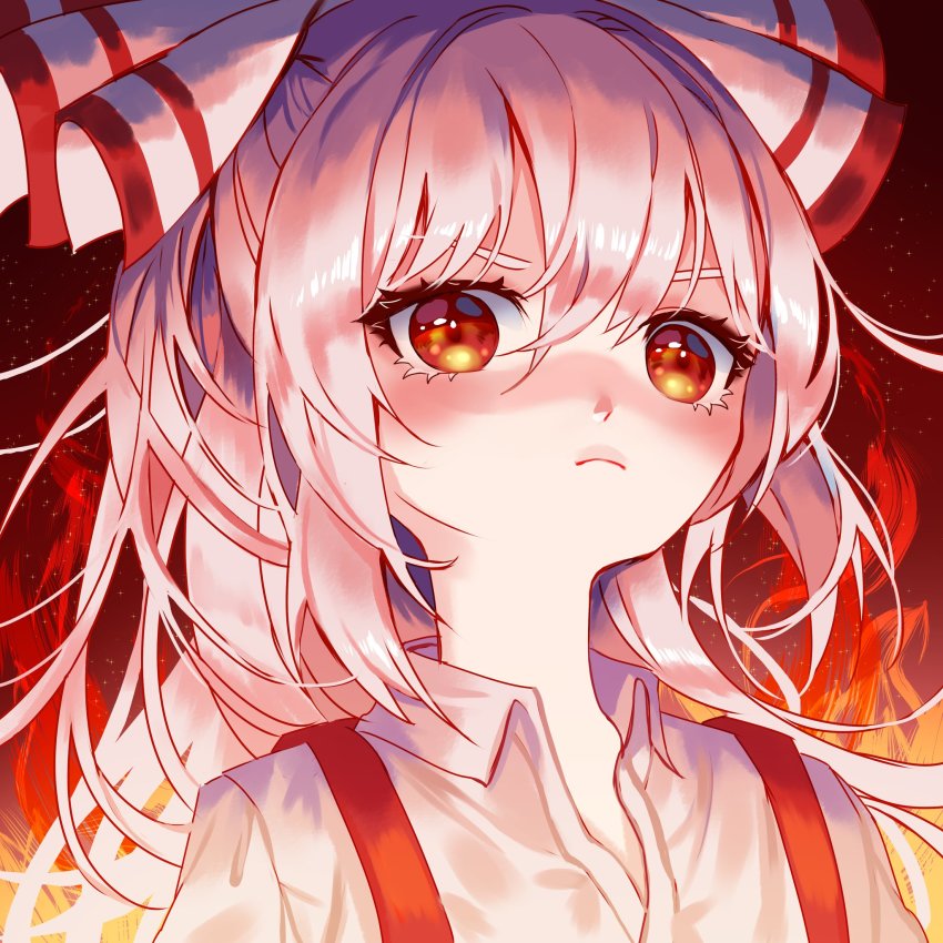 Fujiwara No Mokou (Touhou) Rule 34 Image