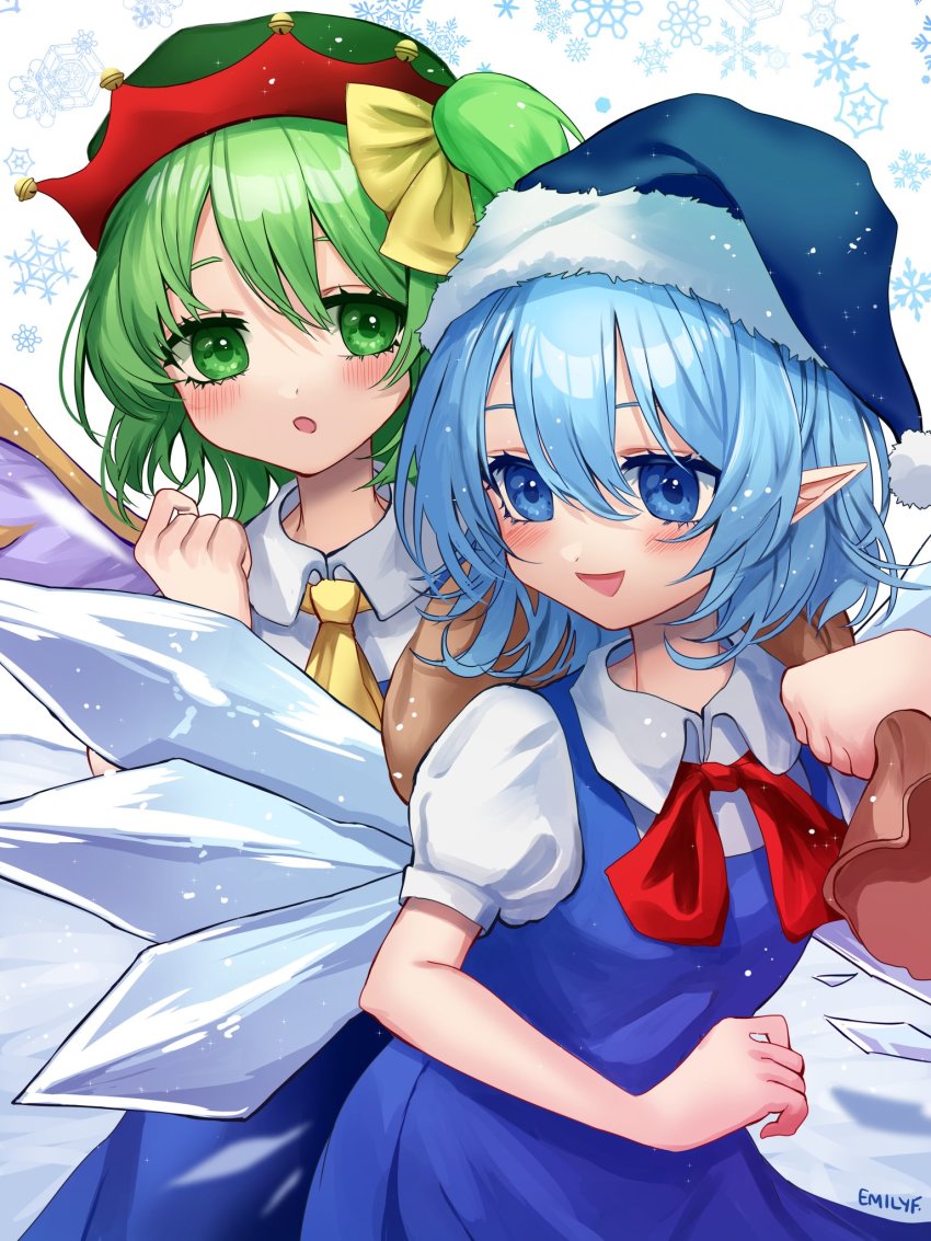 Cirno (Christmas) Rule 34 Image