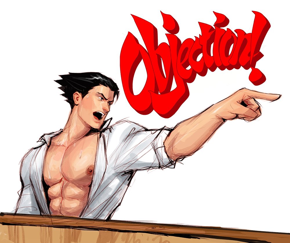 Phoenix Wright (Ace Attorney) Rule 34 Image