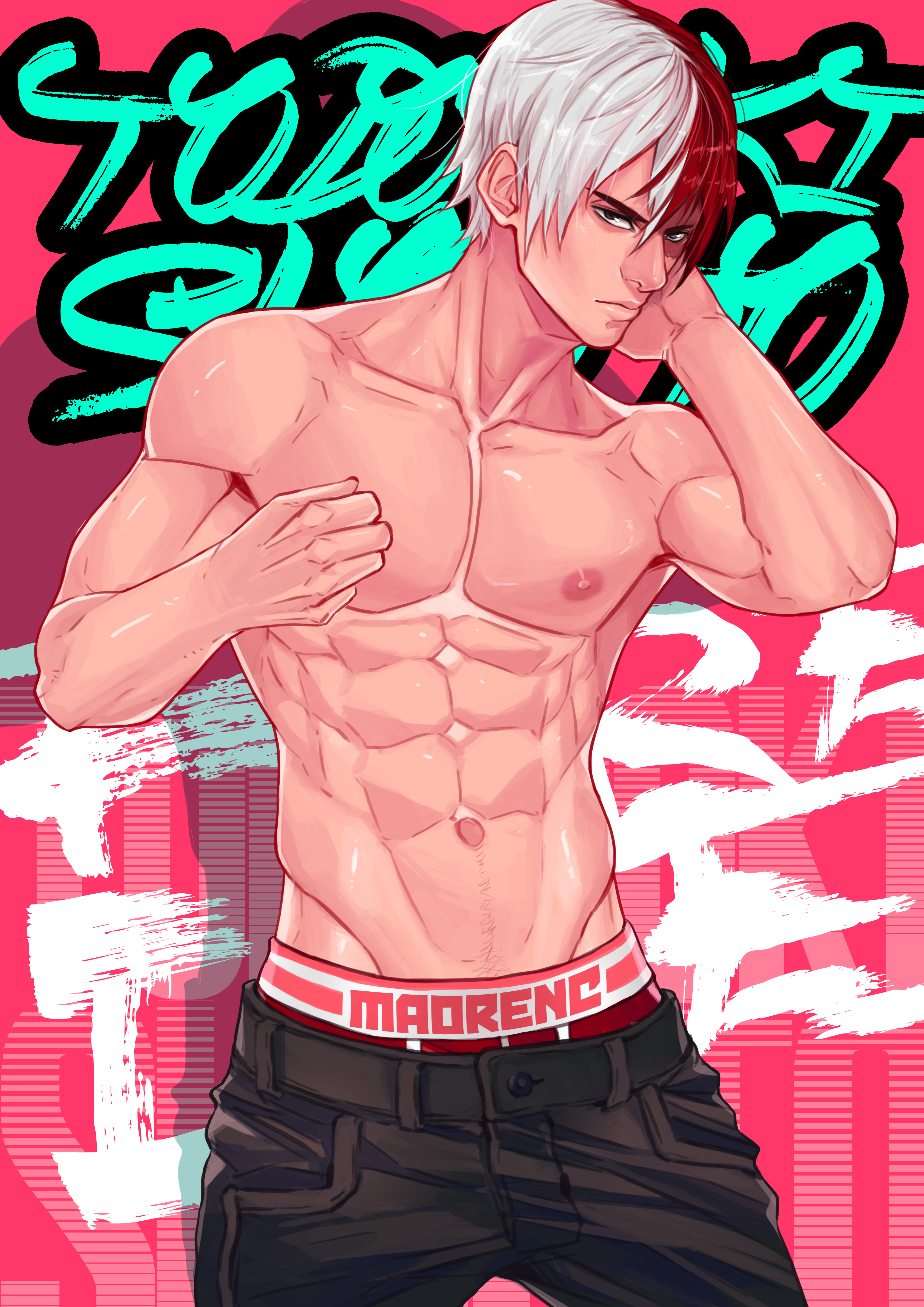 Shouto Todoroki (My Hero Academia) Rule 34 Image