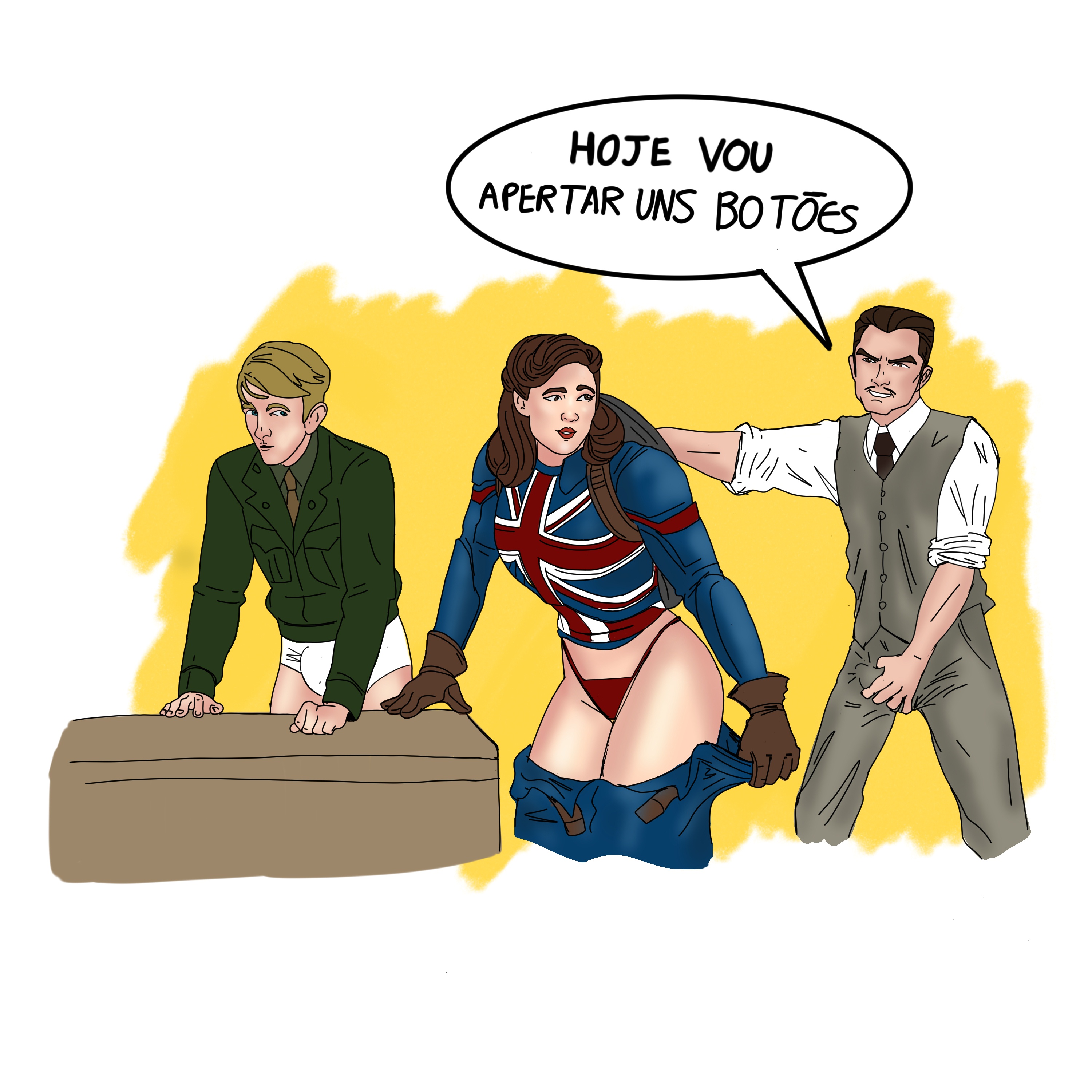 Captain Carter (Marvel) Rule 34 Image