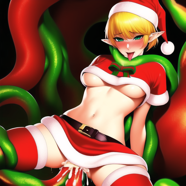 Christmas Elf (Christmas) Rule 34 Image