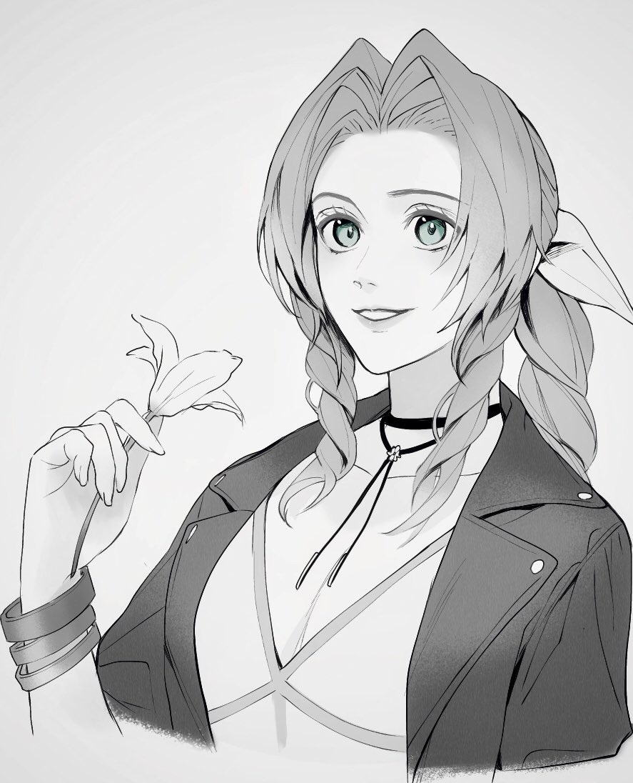 Aerith Gainsborough (Final Fantasy) Rule 34 Image