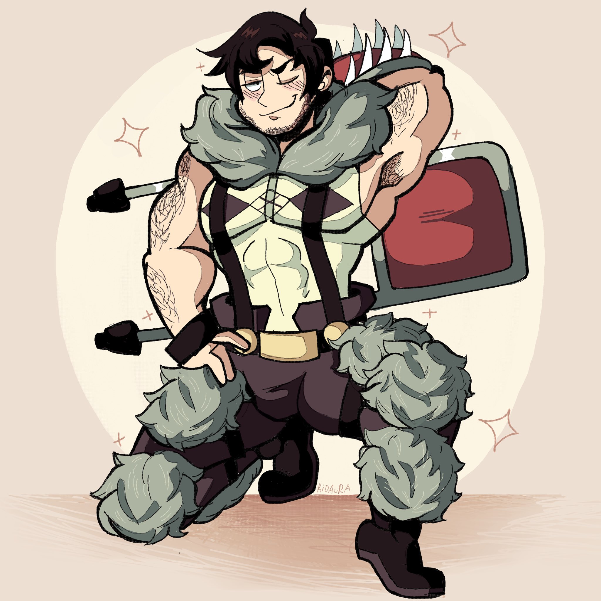 Beowulf (Skullgirls) Rule 34 Image