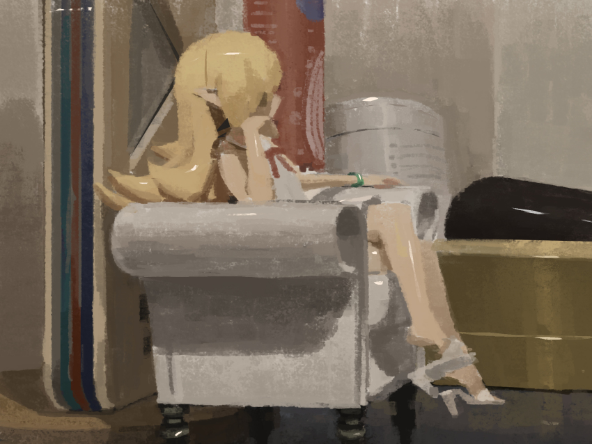 Oshino Shinobu (Bakemonogatari) Rule 34 Image