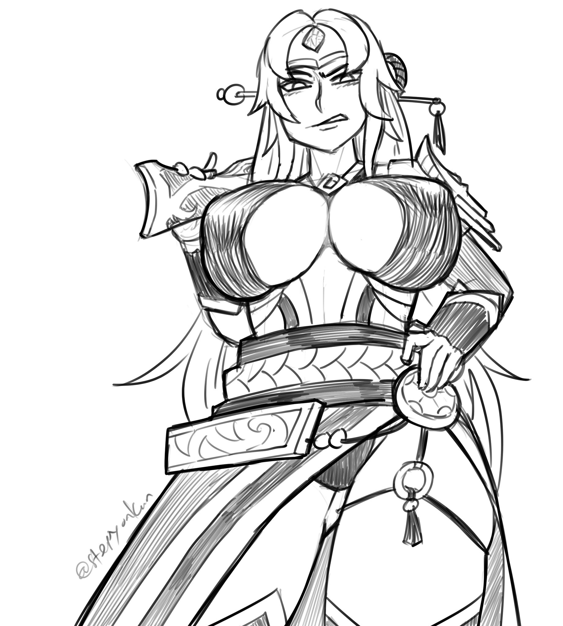 Lian (Paladins) Rule 34 Image
