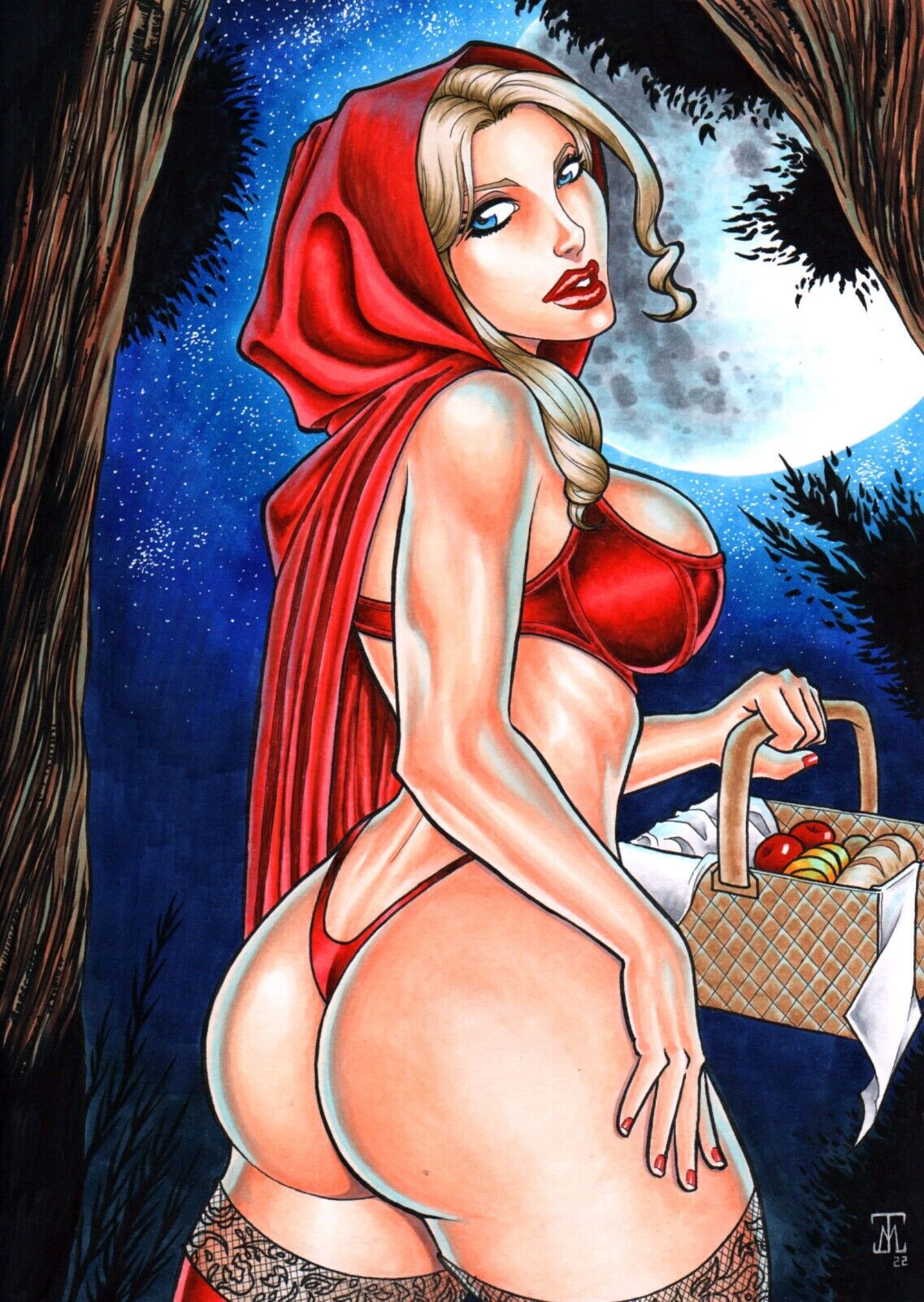 Red Riding Hood (Grimm Fairy Tales (Comic)) Rule 34 Image