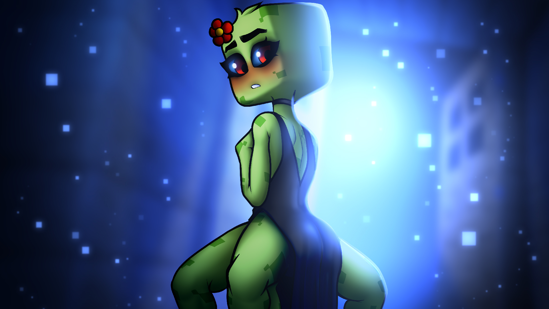 Creeper (Minecraft) Rule 34 Image