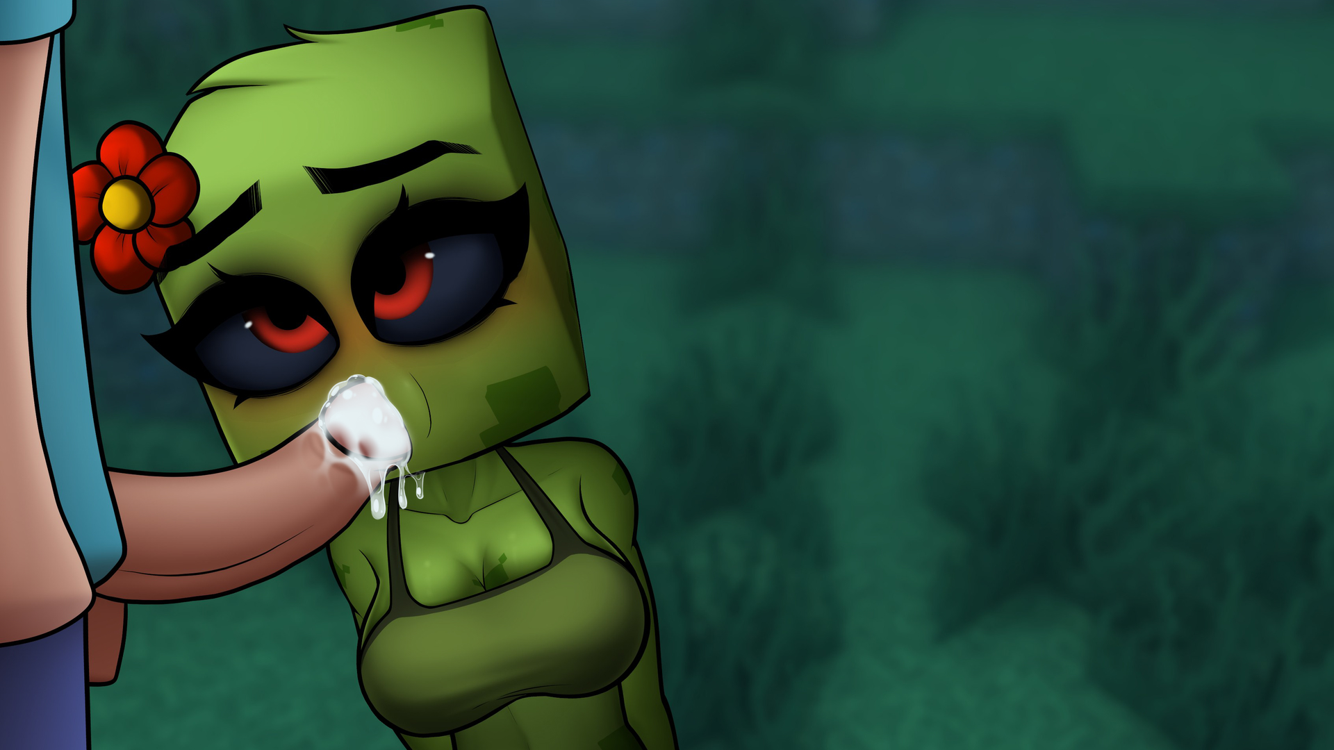 Creeper (Minecraft) Rule 34 Image