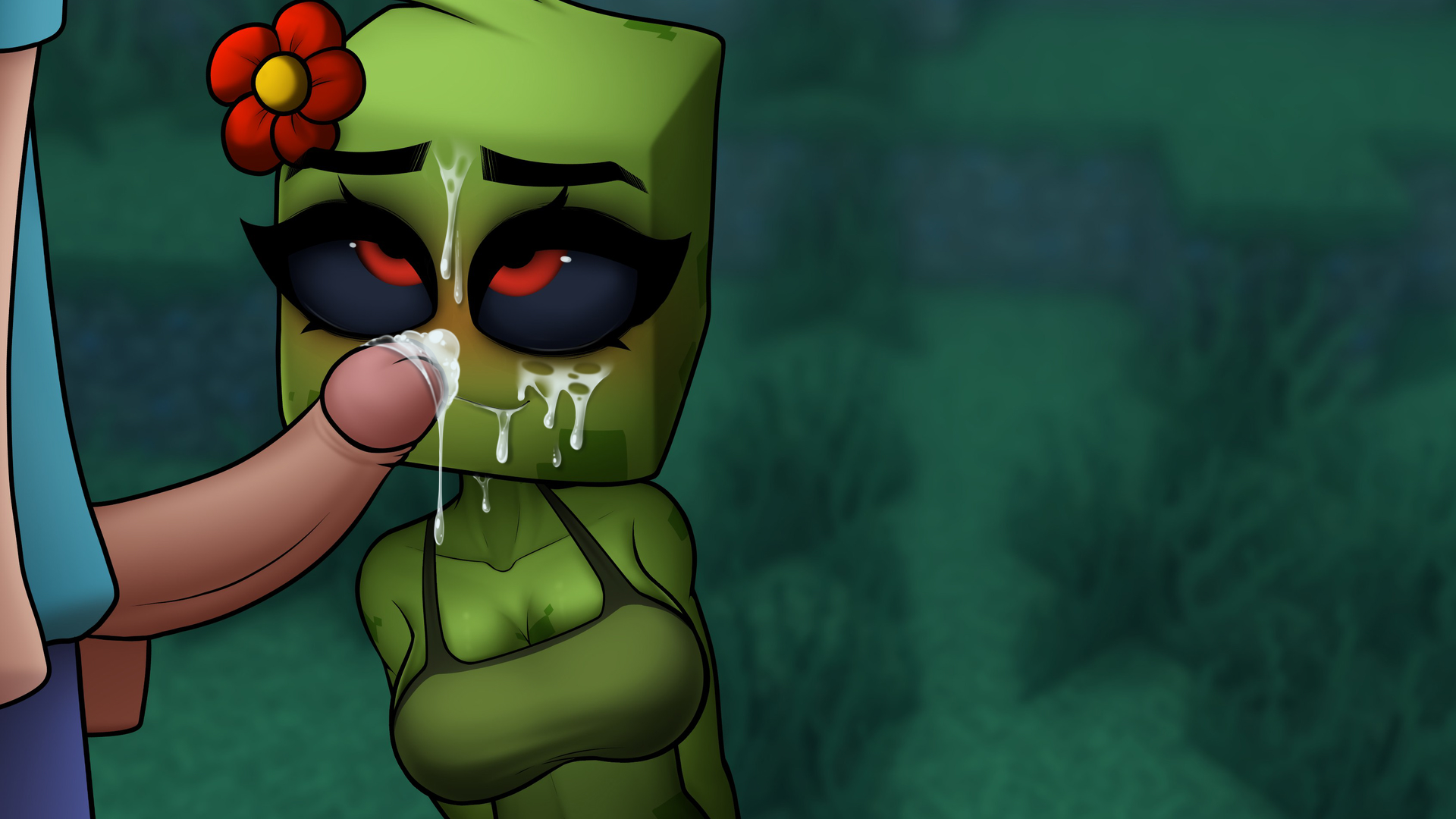 Creeper (Minecraft) Rule 34 Image