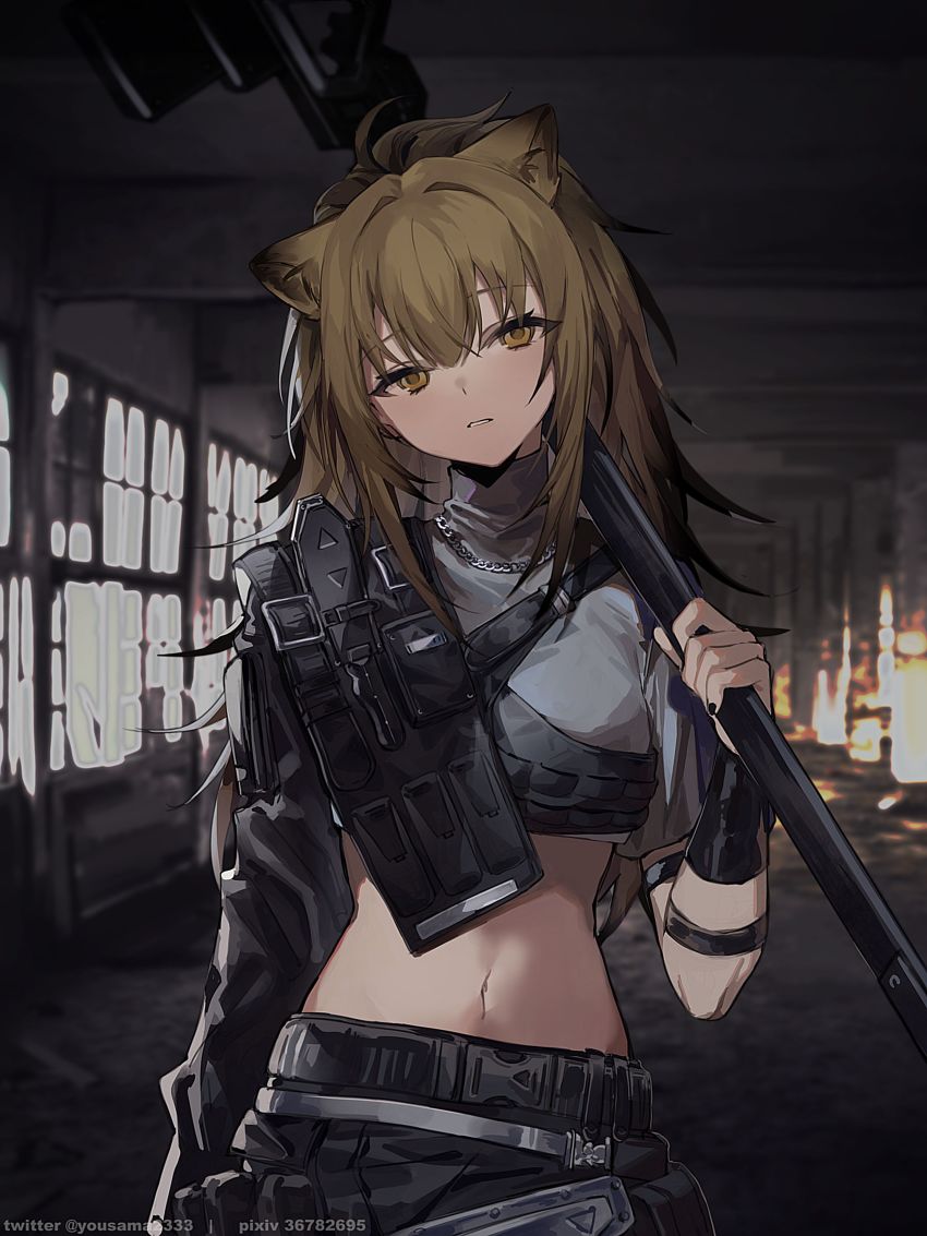 Siege (Arknights) Rule 34 Image