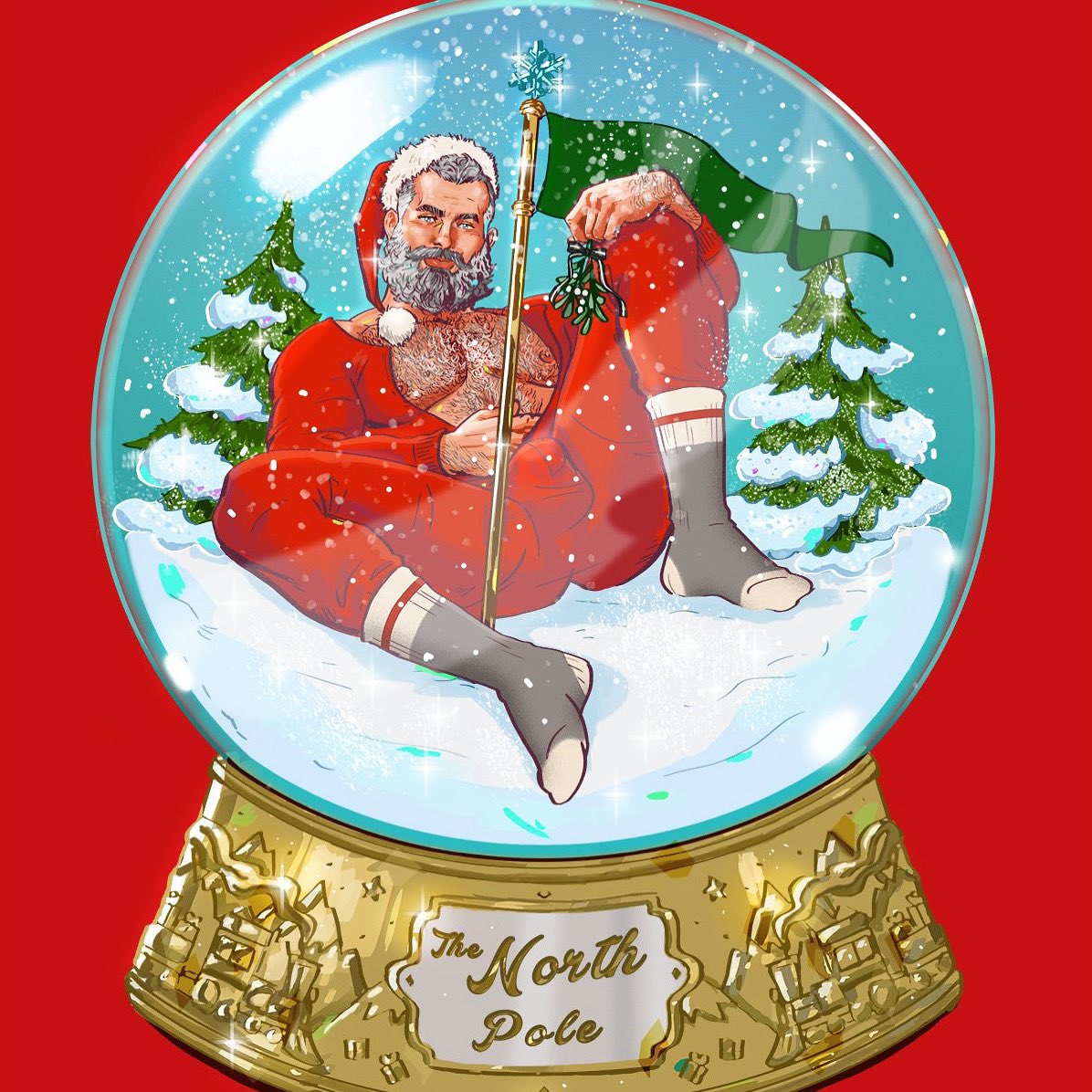Santa Claus (Christmas) Rule 34 Image