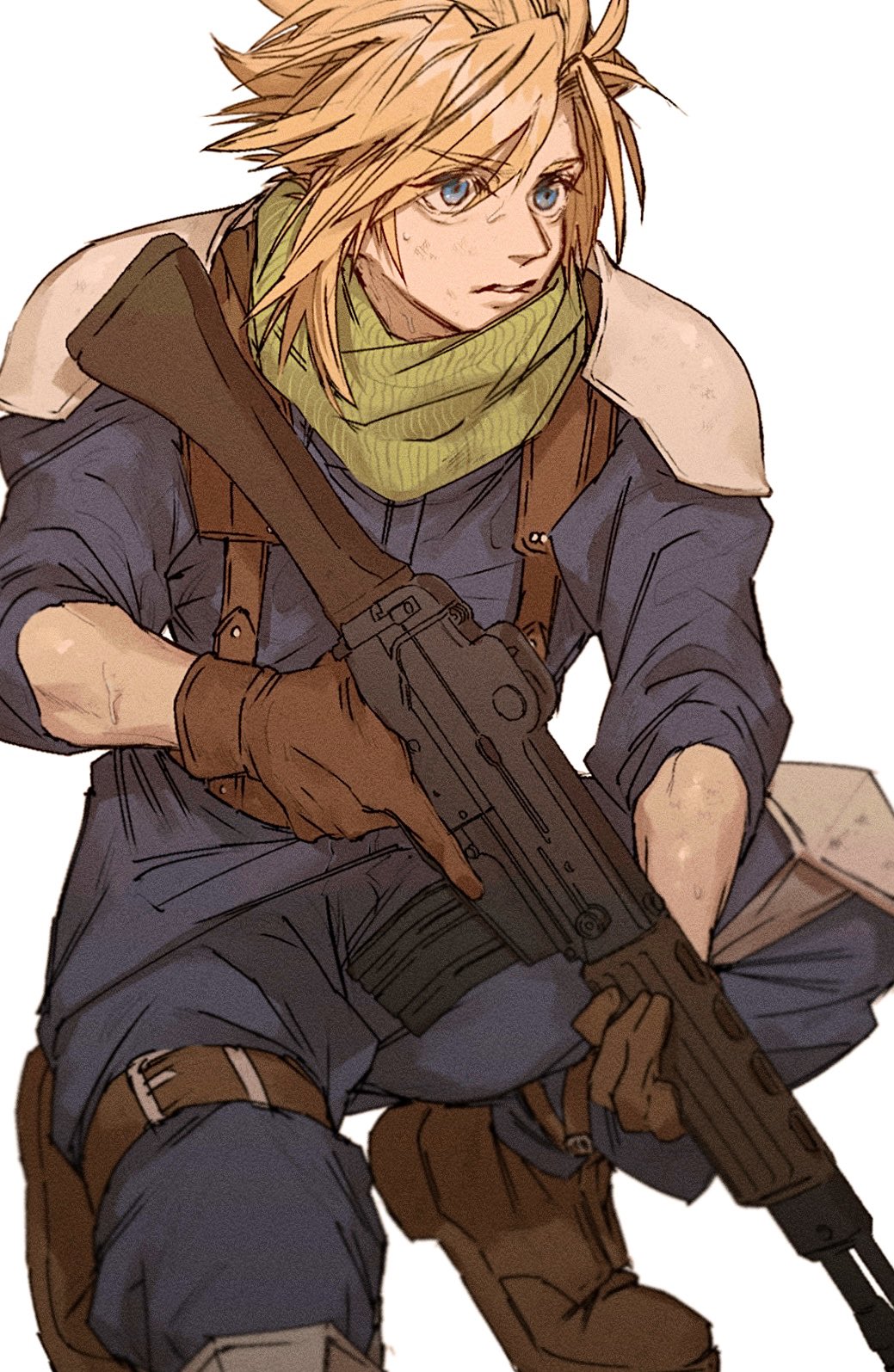 Cloud Strife (Final Fantasy) Rule 34 Image