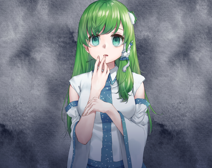 Kochiya Sanae (Touhou) Rule 34 Image