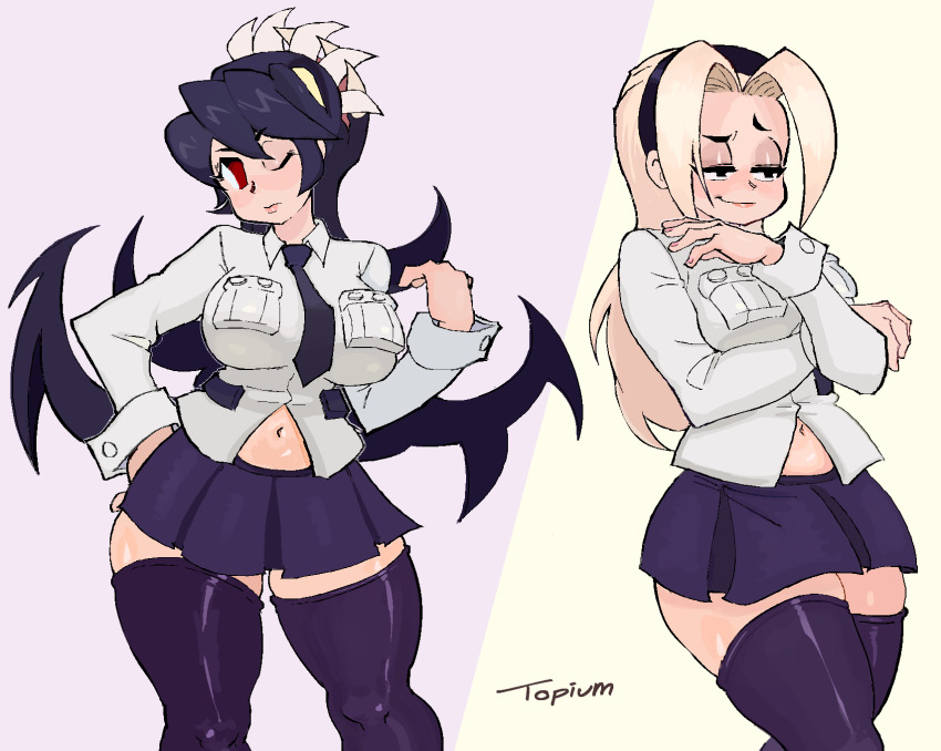 Filia (Skullgirls) Rule 34 Image
