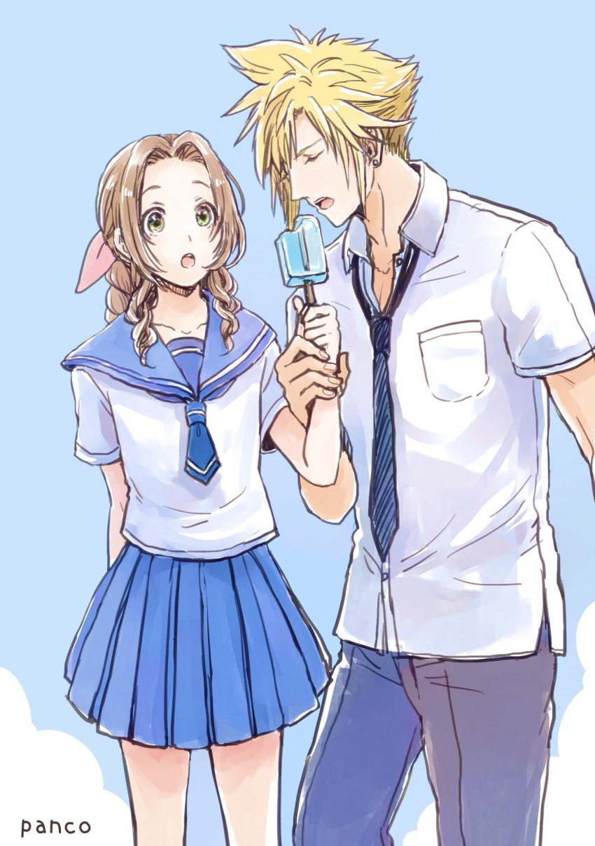 Aerith Gainsborough (Final Fantasy) Rule 34 Image