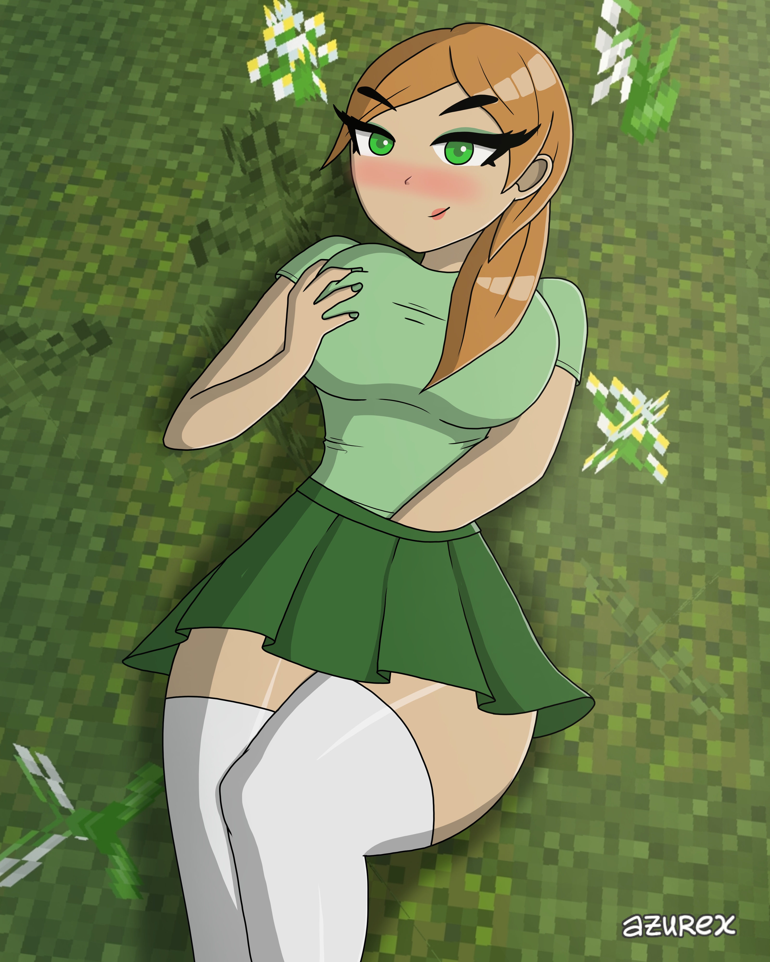Alex (Minecraft) Rule 34 Image