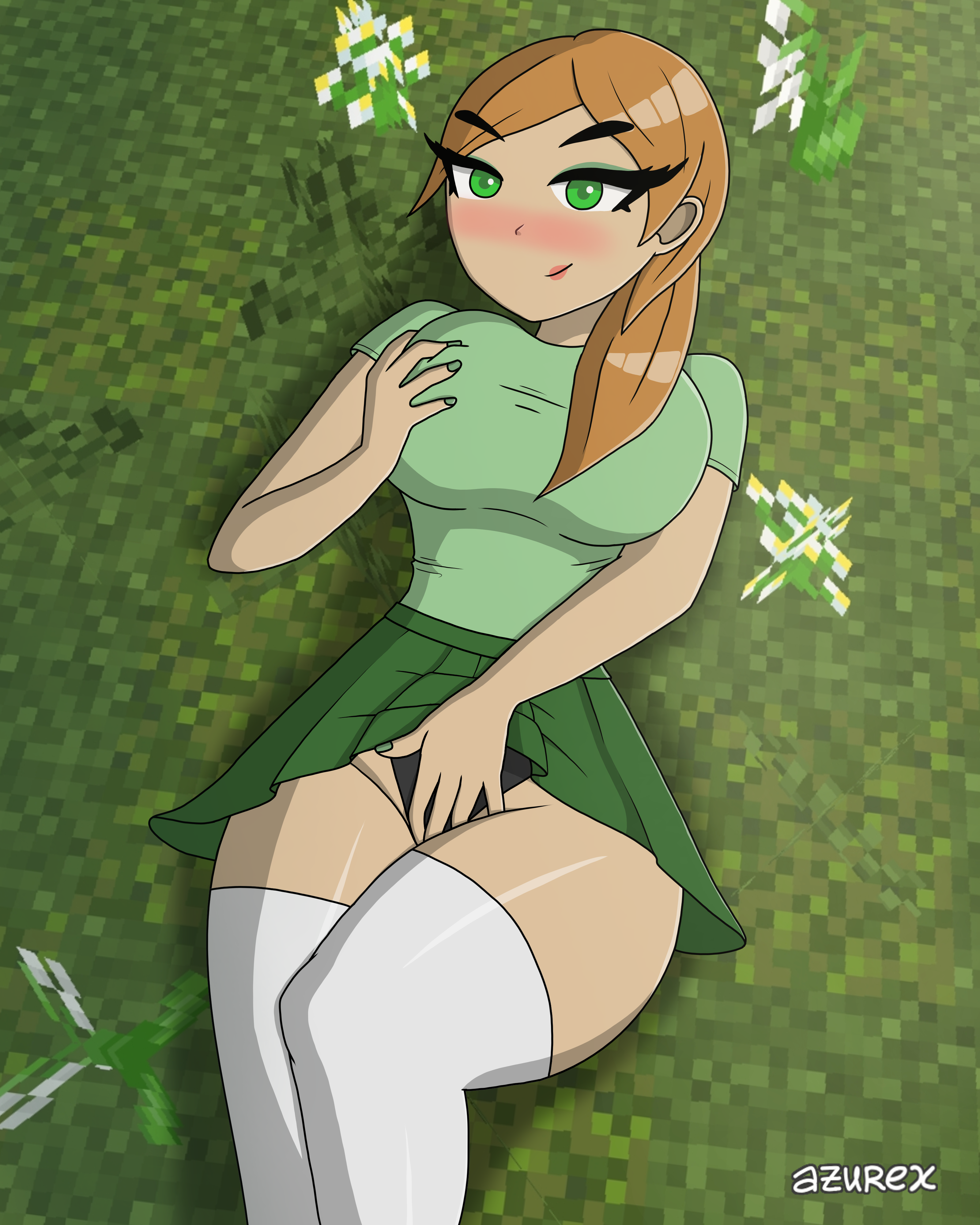 Alex (Minecraft) Rule 34 Image