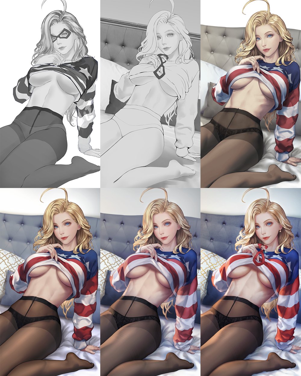 Charlotte Vanders (Kamen America) Rule 34 Image