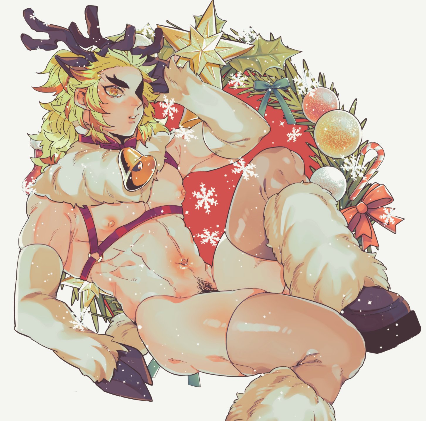 Rengoku Kyoujurou (Christmas) Rule 34 Image