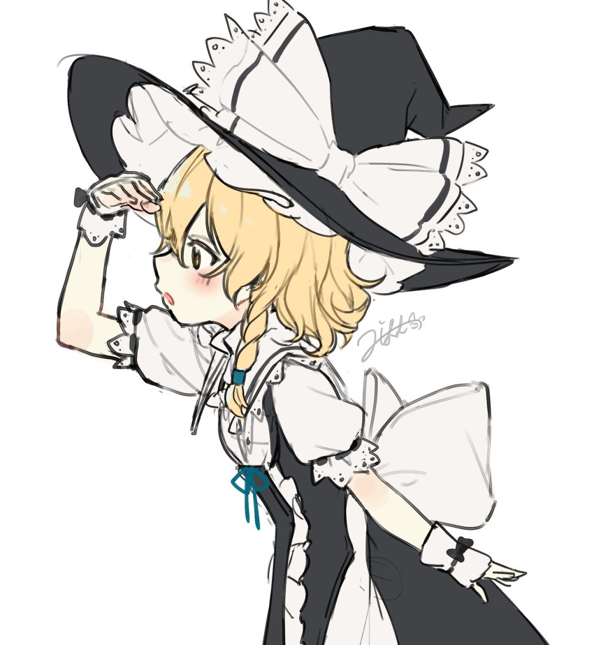 Kirisame Marisa (Touhou) Rule 34 Image