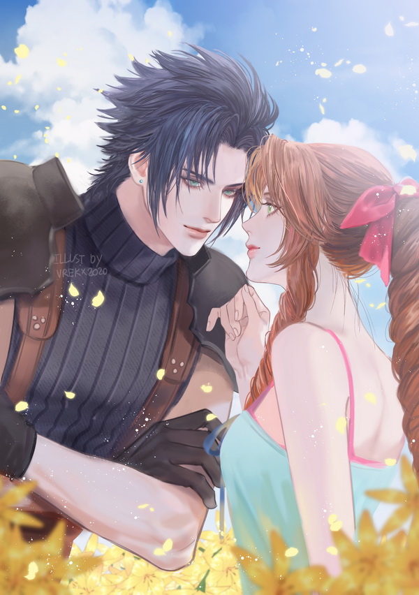 Aerith Gainsborough (Final Fantasy) Rule 34 Image