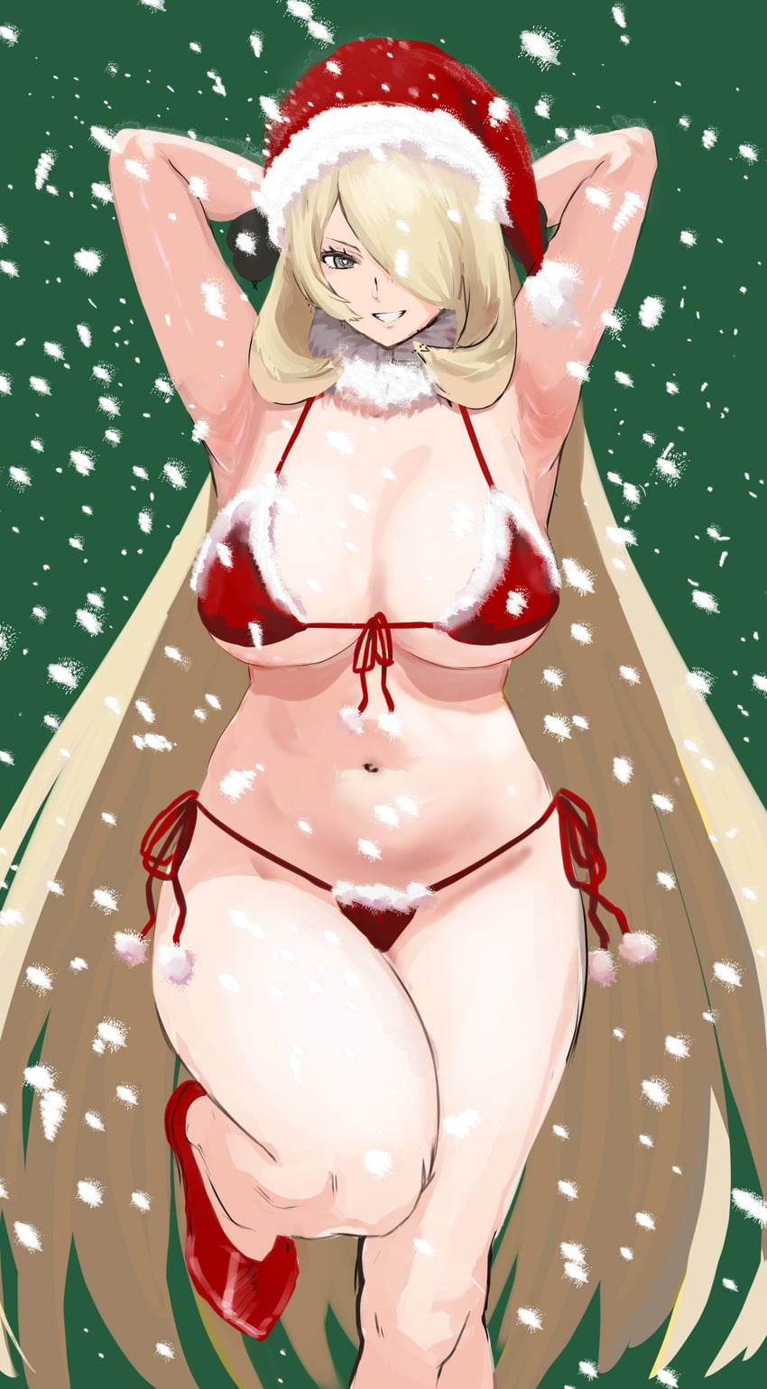Cynthia (Pokemon) Rule 34 Image