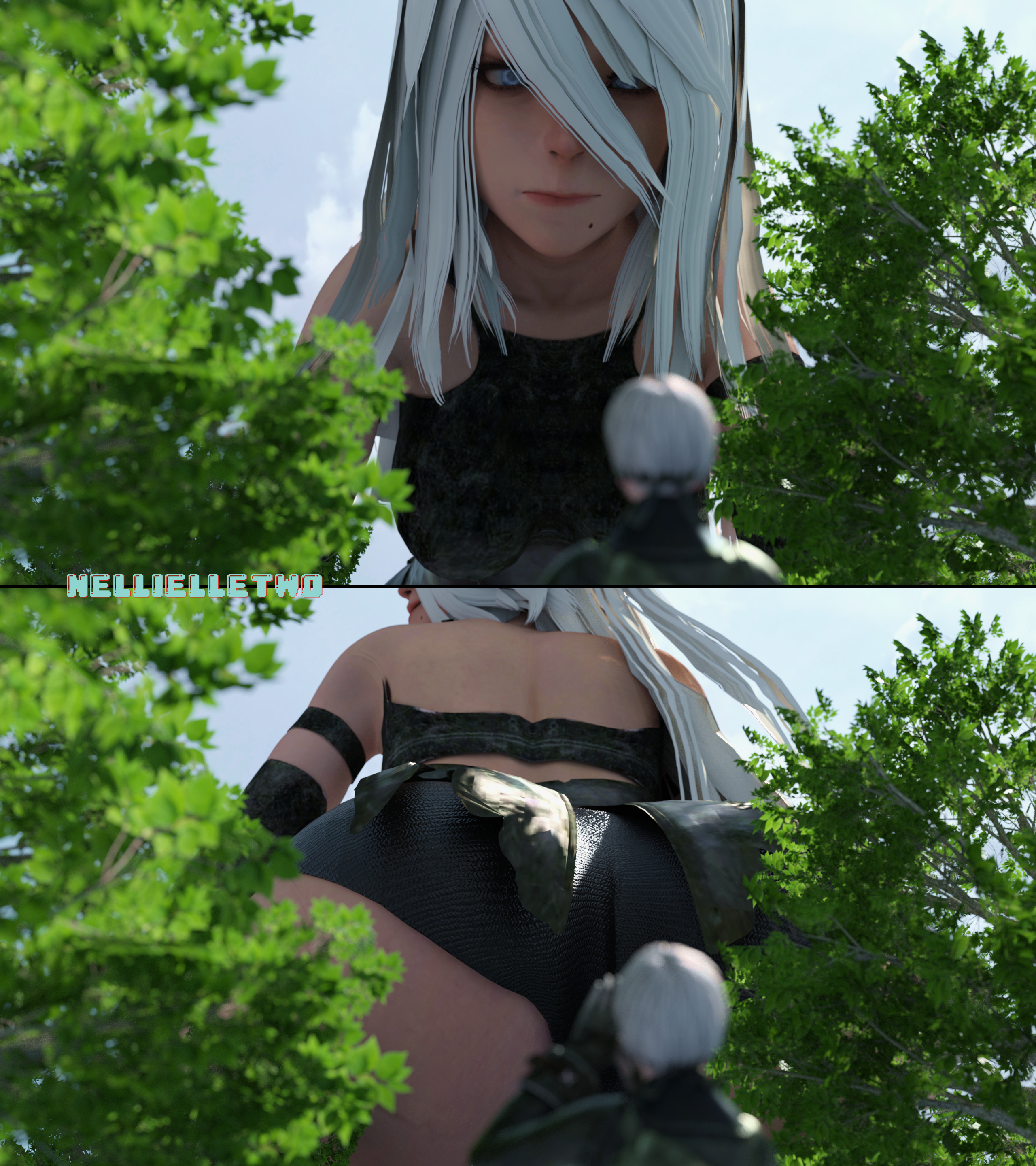 Yorha 9s (Nier) Rule 34 Image