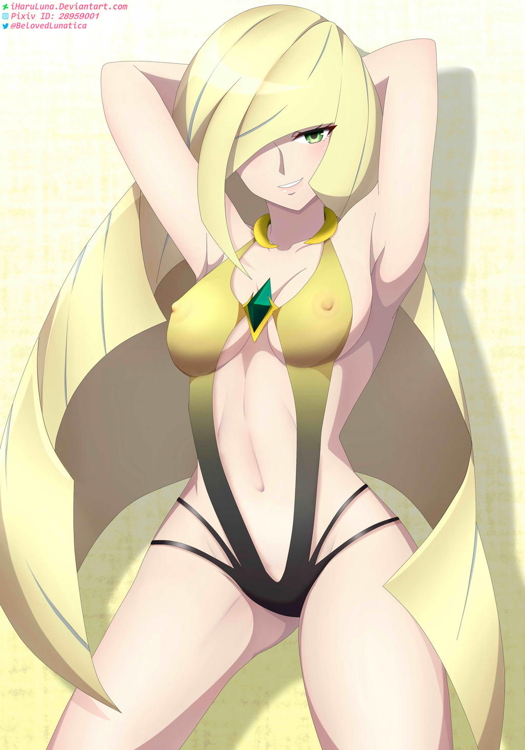 Lusamine (Pokemon) Rule 34 Image